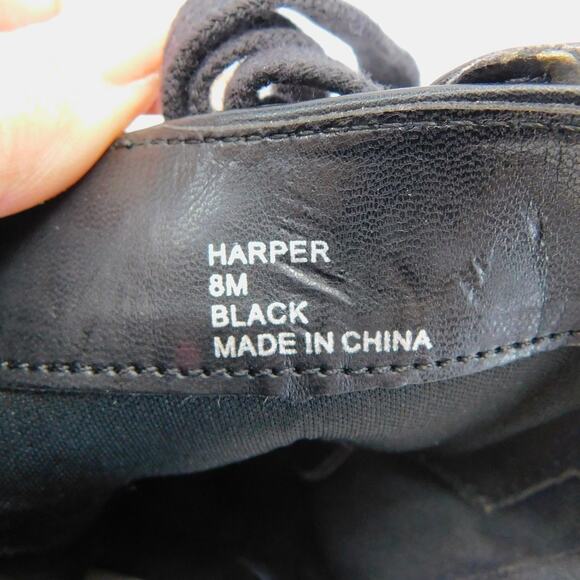 Steve Madden Women's Black Harper Ankle Boots Size 8 New - Picture 9 of 10